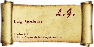 Lay Godvin névjegykártya